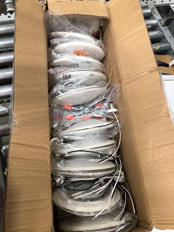 Photo 1 of 
Sunco 12 Pack 5/6” LED Disk Lights Flush Mount Ceiling Light Fixture 12W, 1050LM, Low Profile Surface.