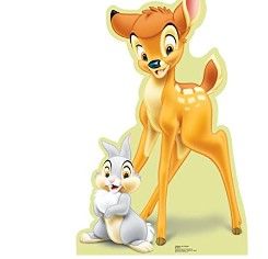 Photo 1 of Advanced Graphics Bambi & Thumper Life Size Cardboard Cutout Standup - Disney's Bambi