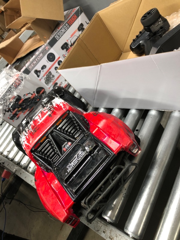 Photo 4 of ARRMA 1/10 SENTON 4X4 V3 3S BLX Brushless Short Course Truck RTR (Transmitter and Receiver Included, Batteries and Charger Required ), Red, ARA4303V3T2