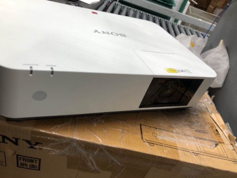 Photo 4 of (NEEDS PROFESSIONAL REPAIR)Sony VPL-PWZ10 5,000 Lumens WXGA Laser Light Source Projector – Includes HDMI Cable + Microfiber Cleaning Cloth