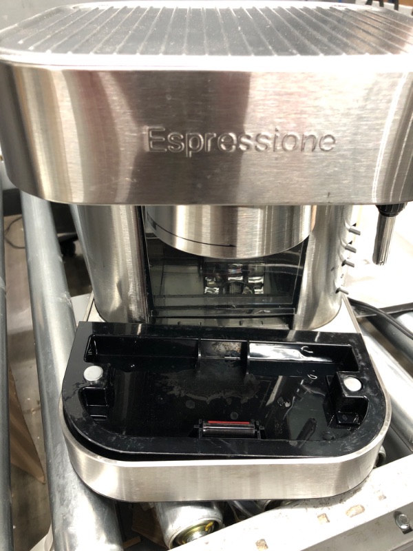 Photo 1 of ***TESTED/ POWERS ON***Espressione Stainless Steel Espresso machine