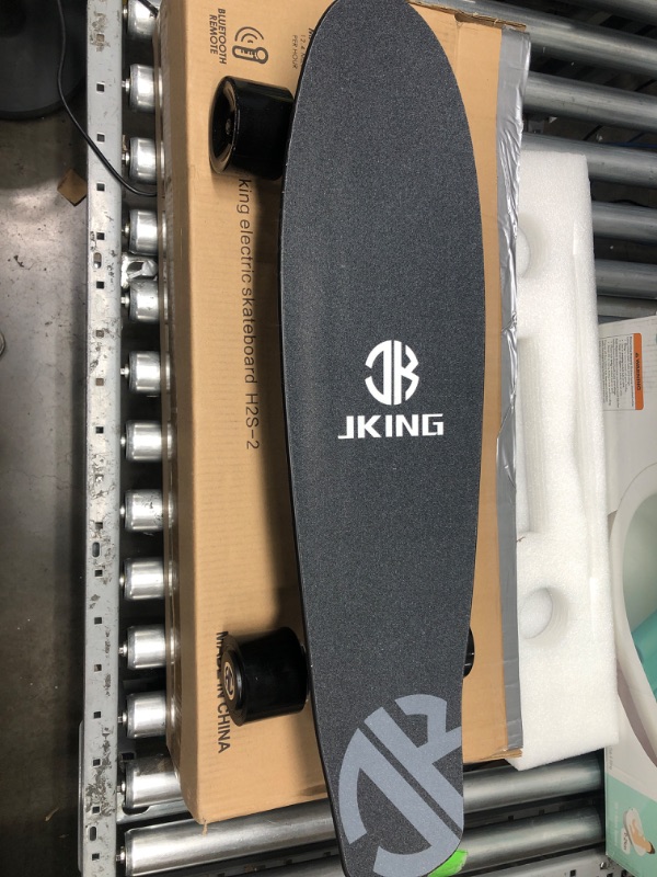 Photo 2 of ***PARTS ONLY***Electric Skateboard Electric Longboard with Remote Control Electric Skateboard,350W Hub-Motor,12.4 MPH Top Speed,5.2 Miles Range,3 Speeds Adjustment