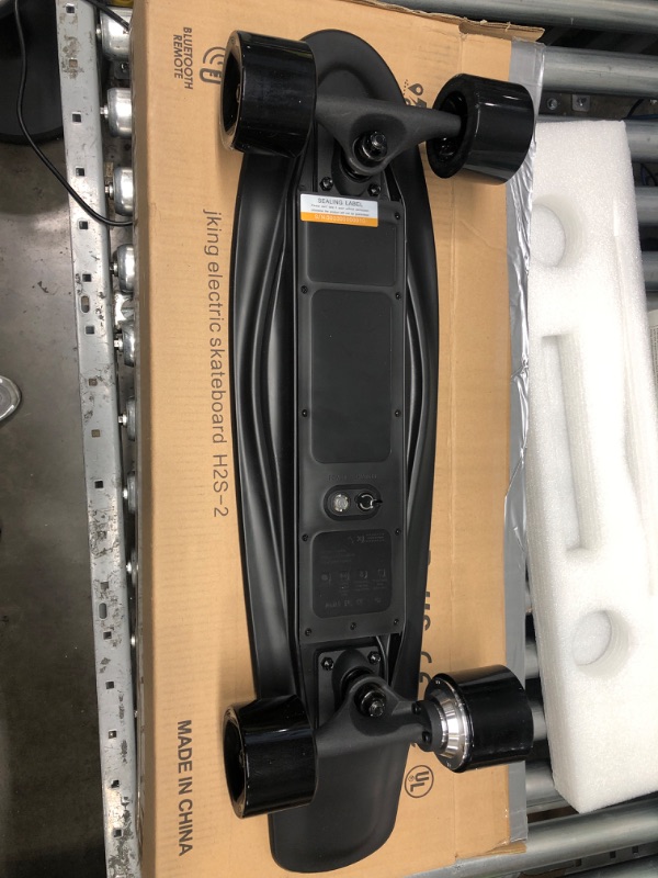 Photo 3 of ***PARTS ONLY***Electric Skateboard Electric Longboard with Remote Control Electric Skateboard,350W Hub-Motor,12.4 MPH Top Speed,5.2 Miles Range,3 Speeds Adjustment