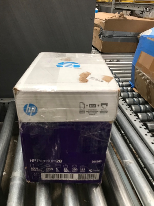 Photo 2 of HP Printer Paper | 8.5 x 11 Paper | Premium 28 lb | 5 Ream Case - 2500 Sheets 