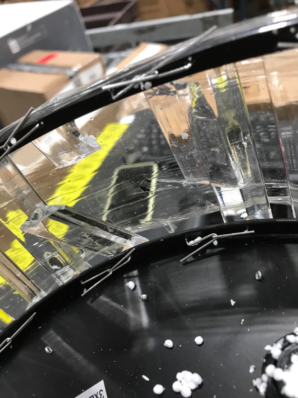 Photo 1 of YITAHOME Chandelier Ceiling Fan with Remote, 52 Inch Fandelier Fan Light, Indoor Fan Ceiling with 3 Speed, Silent Reversible Motor, Dual-sided 5 Blades, Timer, Balance Kit - Black