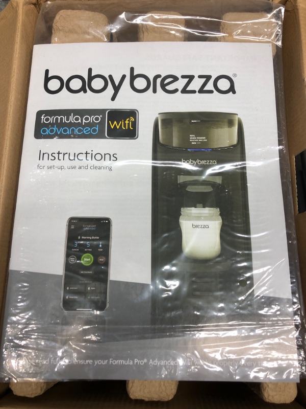 Photo 6 of Baby Brezza Formula Pro Mini Baby Formula Maker – Small Baby Formula Mixer Machine Fits Small Spaces and is Portable for Travel– Bottle Makers Makes The Perfect Bottle for Your Infant On The Go Advanced, WiFi