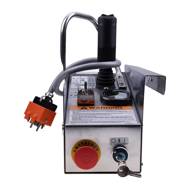 Photo 1 of **MISSING KEYS**FridayParts 116063 115985 117228 117900 117899 Control Box for SkyJack Scissor Lift SJIII 3219 3220 3226 4620 4626 4632, Silver
