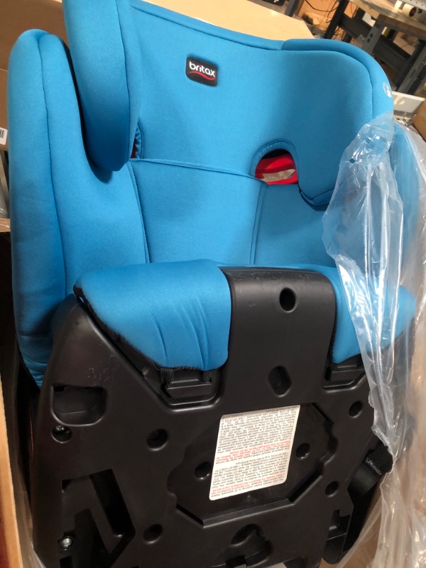 Photo 4 of Britax Skyline 2-Stage Belt-Positioning Booster Car Seat, Teal - Highback and Backless Seat