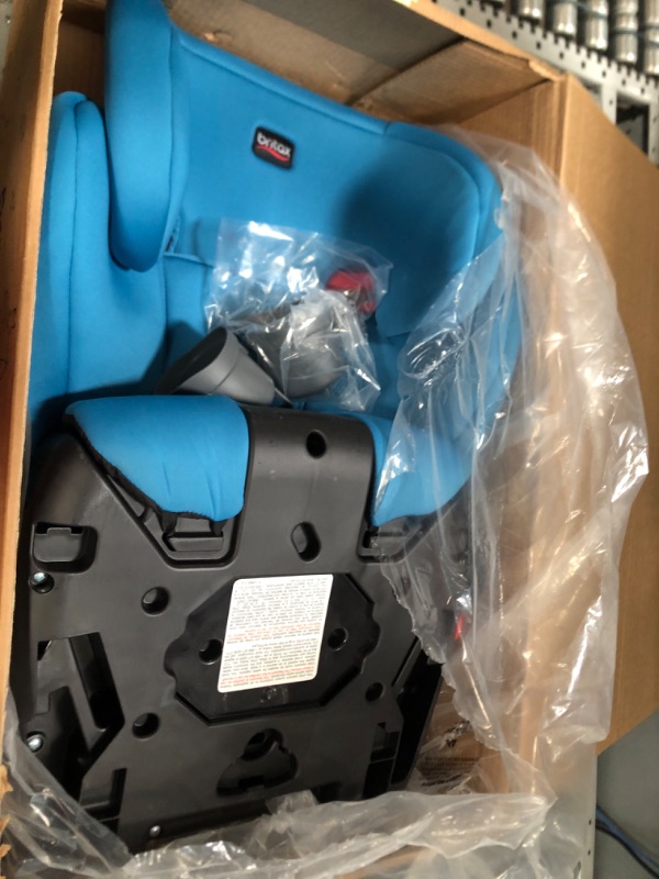 Photo 3 of Britax Skyline 2-Stage Belt-Positioning Booster Car Seat, Teal - Highback and Backless Seat