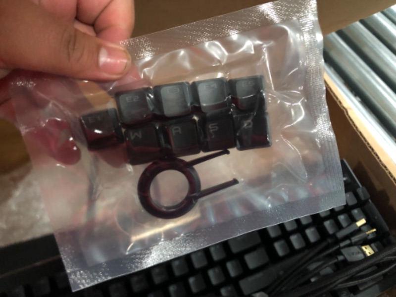 Photo 1 of EVGA Z20 RGB Optical Mechanical USB Gaming Keyboard, Optical Mechanical Switches (Linear), 811-W1-20US-KR