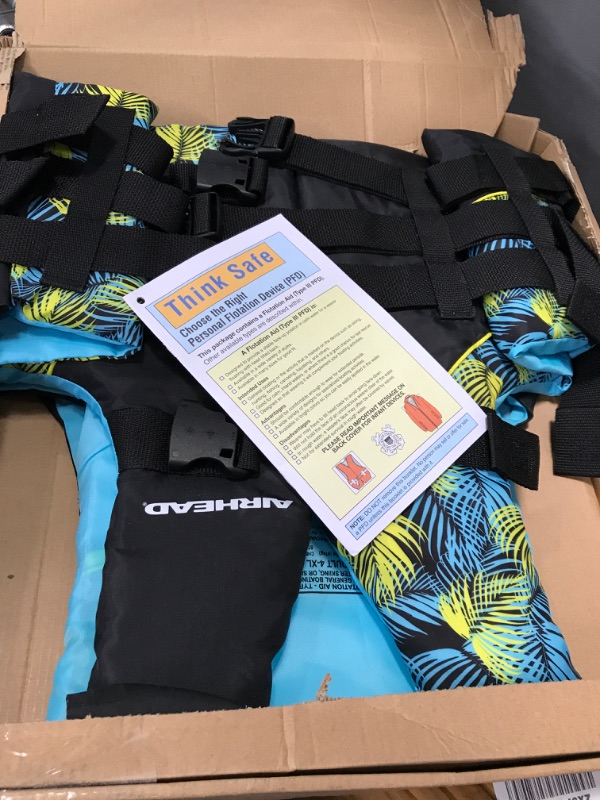 Photo 2 of Airhead Tropic Life Jacket | Closed Sided PFD | Child, Youth and Adult 4XL/6XL