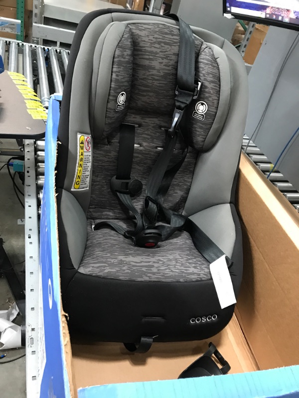 Photo 2 of Cosco Mighty Fit 65 DX Convertible Car Seat (Heather Onyx Gray)