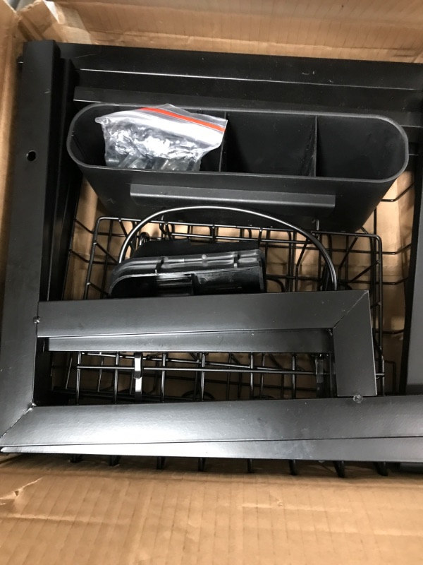 Photo 2 of ?Fit Sink 24"- 33" L? 2023 Version Adbiu Over Sink Dish Drying Rack (Expandable Dimension) Snap-On Design 2 Tier Large Kitchen Dish Rack Stainless Steel Counter Organization and Storage Black 23.5" - 32.5"(L) x 12"(W) x 19" - 22"(H)