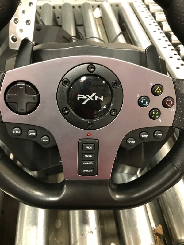 Photo 3 of PXN V9 Gaming Racing Wheel with Pedals and Shifter, Steering Wheel for PC, Xbox One, Xbox Series X/S, PS4, PS3 and Nintendo Switch