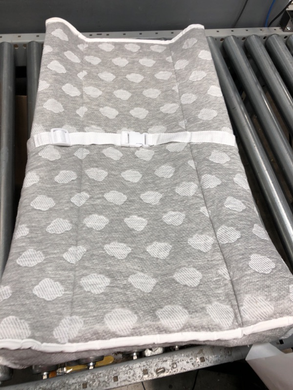 Photo 2 of Contoured Changing Pad - Waterproof & Non-Slip, Includes a Cozy, Breathable, & Washable Cover - Jool Baby