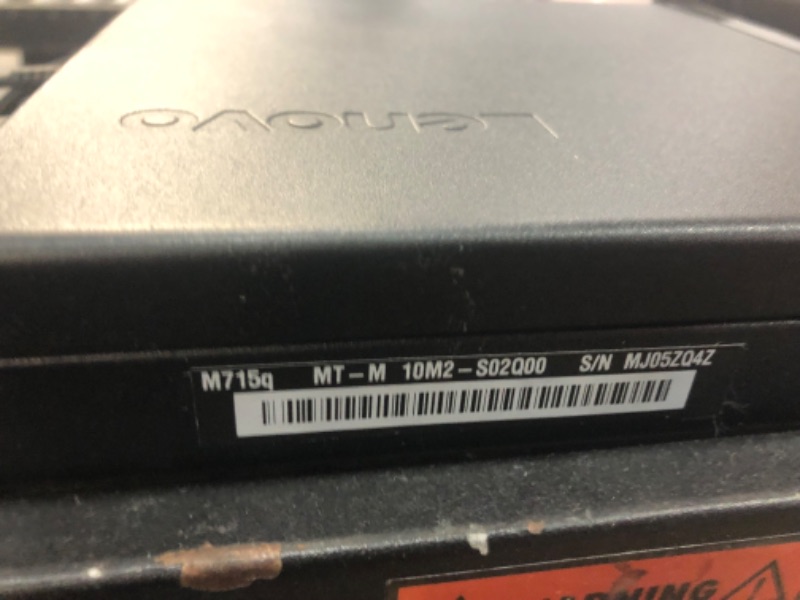 Photo 1 of Lenovo ThinkCentre M715q Mini Tiny Business Desktop PC,Lenovo ThinkCentre M715q AMD PRO A12-9800E 16GB DDR4 256 GB Tiny Desktop