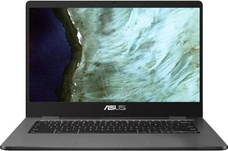 Photo 1 of ASUS Chromebook C423NA-BCLN5 14" 4GB 32GB Intel Celeron N3350 X2 2.4GHz Chrome OS, Gray
