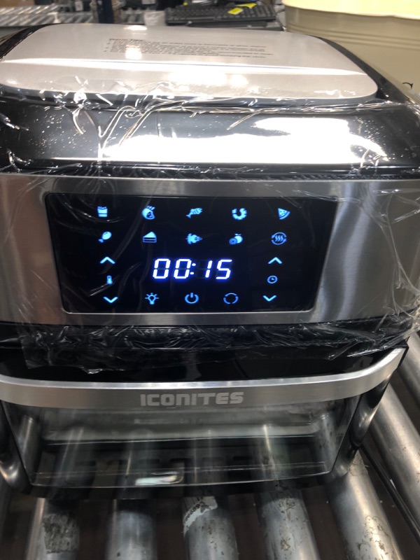 Photo 3 of 10-in-1 Air Fryer Oven, 20 Quart Airfryer Toaster Oven Combo, 1800W Large Air Fryers, Convection Toaster Oven with Rotisserie Dehydrator, ETL Certified
