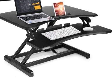 Photo 1 of SIMBR Standing Desk Converter 30.2 Inch Computer Desk 