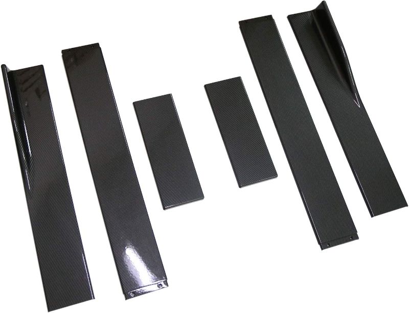 Photo 1 of Aishun Dtouch Universal Carbon Fiber Look ABS Side Skirts Length 2.2M/86.6inch
