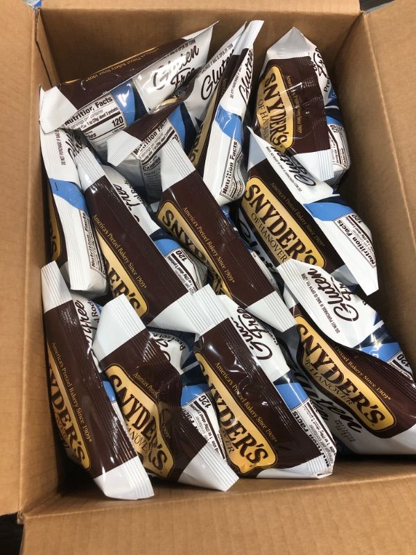 Photo 1 of 12 PACK* BEST BY MAY 13 2023**
Snyder's of Hanover Gluten Free Pretzels, Gluten Free Rods, 8 Oz Original