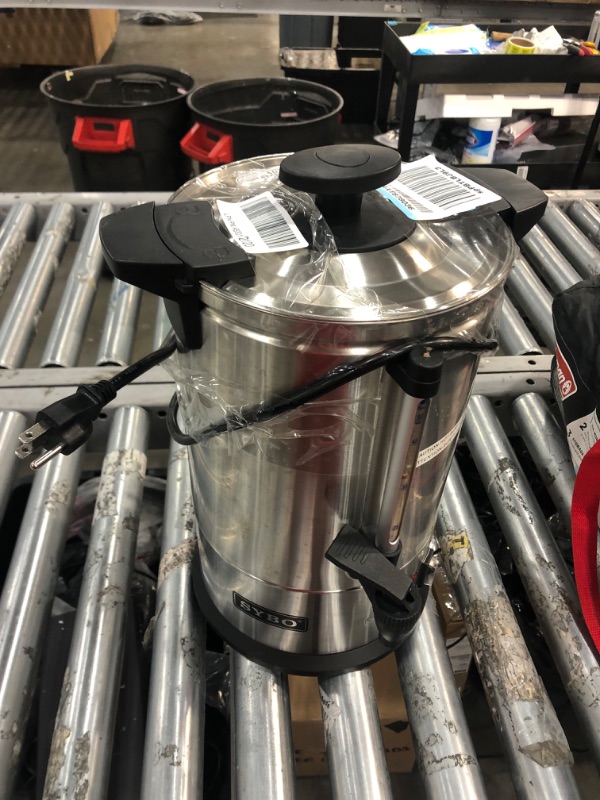 Photo 2 of **used item**
SYBO 2022 UPGRADE SR-CP-50C Commercial Grade Stainless Steel Percolate Coffee Maker