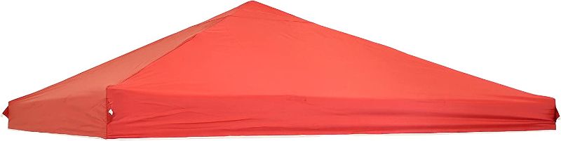 Photo 1 of 
Sunnydaze 12x12 Foot Standard Pop-Up Canopy Shade - Heavy-Duty Square PU-Coated 150D Oxford Fabric Replacement Top for Canopy - Red
Color:Red
Size:12 ft Top