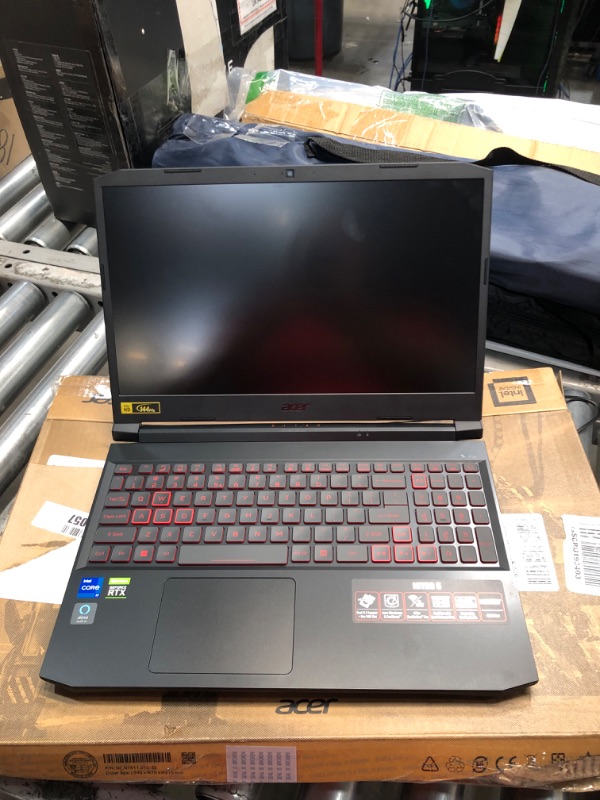 Photo 7 of Acer Nitro 5 AN515-57-79TD Gaming Laptop | Intel Core i7-11800H | NVIDIA GeForce RTX 3050 Ti Laptop GPU | 15.6" FHD 144Hz IPS Display | 8GB DDR4 | 512GB NVMe SSD | Killer Wi-Fi 6 | Backlit Keyboard
