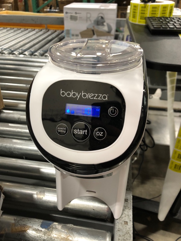 Photo 2 of Baby Brezza Formula Pro Mini Baby Formula Maker – Small Baby Formula Mixer Machine Fits Small Spaces and is Portable for Travel– Bottle Makers Makes The Perfect Bottle for Your Infant On The Go Formula Pro Mini Dispenser Machine