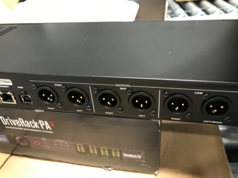 Photo 6 of dbx DriveRack PA2 2x6 PA Management Processor with Display and USB