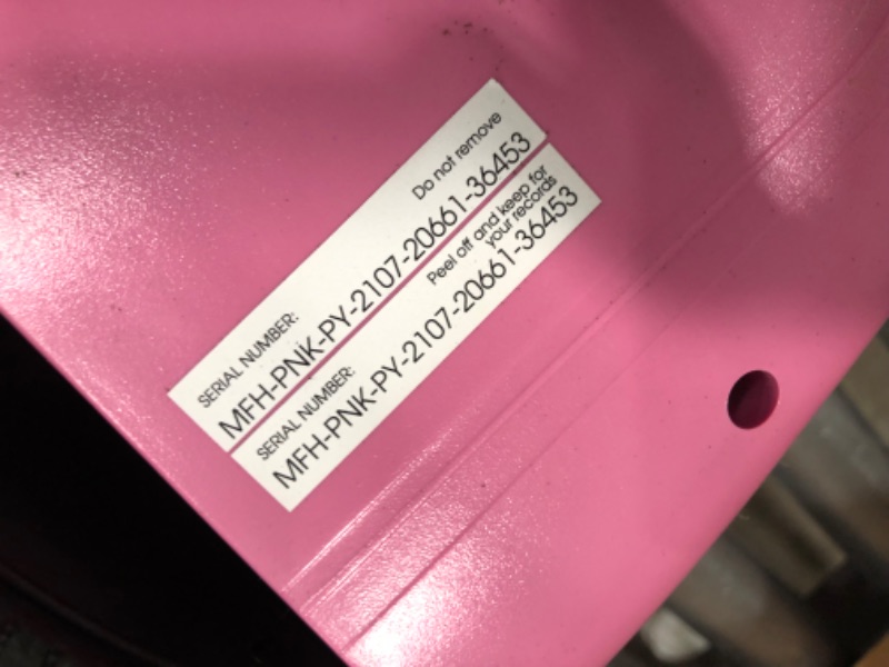 Photo 1 of Hover-1 My First Hoverboard Electric Self-Balancing Hoverboard for Kids with 5 mph Max Speed, Dual 150W Motors, 6.3” Tires, 3 Miles Max Range, and LED Headlights Pink Hoverboard