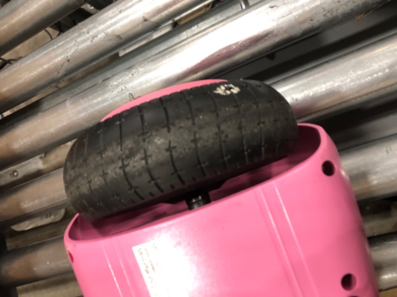 Photo 3 of Hover-1 My First Hoverboard Electric Self-Balancing Hoverboard for Kids with 5 mph Max Speed, Dual 150W Motors, 6.3” Tires, 3 Miles Max Range, and LED Headlights Pink Hoverboard