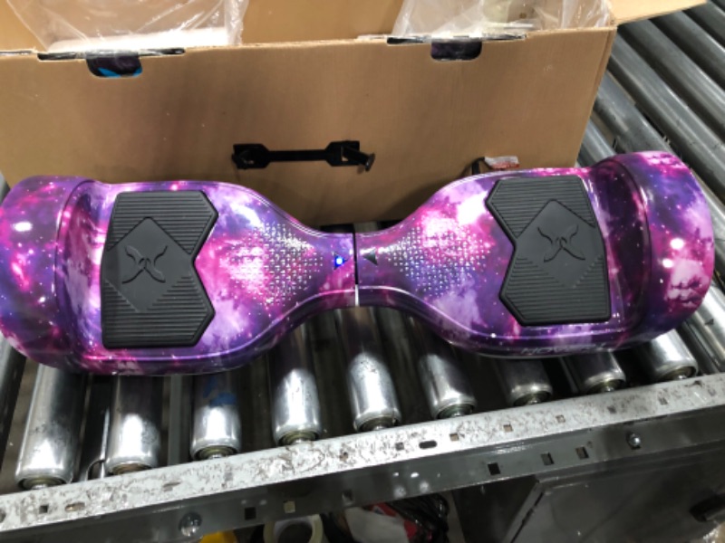 Photo 2 of ***NON-FUNCTIONAL***  Hover-1 Helix Electric Hoverboard | 7MPH Top Speed, 4 Mile Range, 6HR Full-Charge, Built-in Bluetooth Speaker, Rider Modes: Beginner to Expert Hoverboard Galaxy