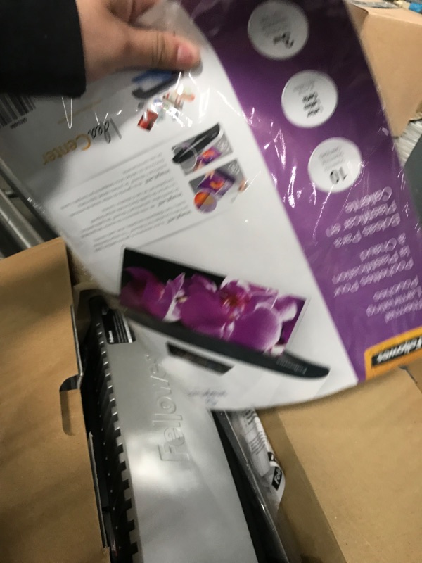 Photo 7 of Fellowes Saturn 3i 95 Thermal Laminator Machine with Self-Adhesive Laminating Pouch Starter Kit, 9.5 inch (5735801) 9.5 Inch Laminator