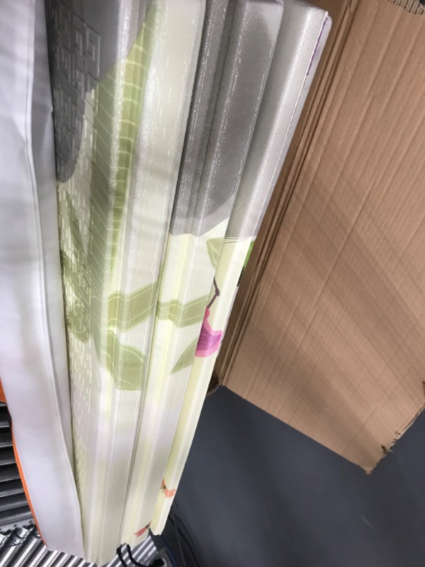 Photo 1 of UANLAUO Baby Play mat, playmat,Baby mat Folding Extra Large Thick Foam Crawling playmats Reversible Waterproof Portable playmat for Babies Monkey(79x71x0.6inch)