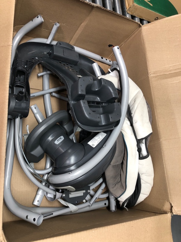 Photo 1 of **MISSING PARTS** Graco DuetSoothe Swing and Rocker Sapphire