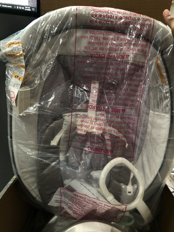Photo 3 of **PARTS ONLY**
Graco Sense2Soothe Baby Swing with Cry Detection Technology, Sailor