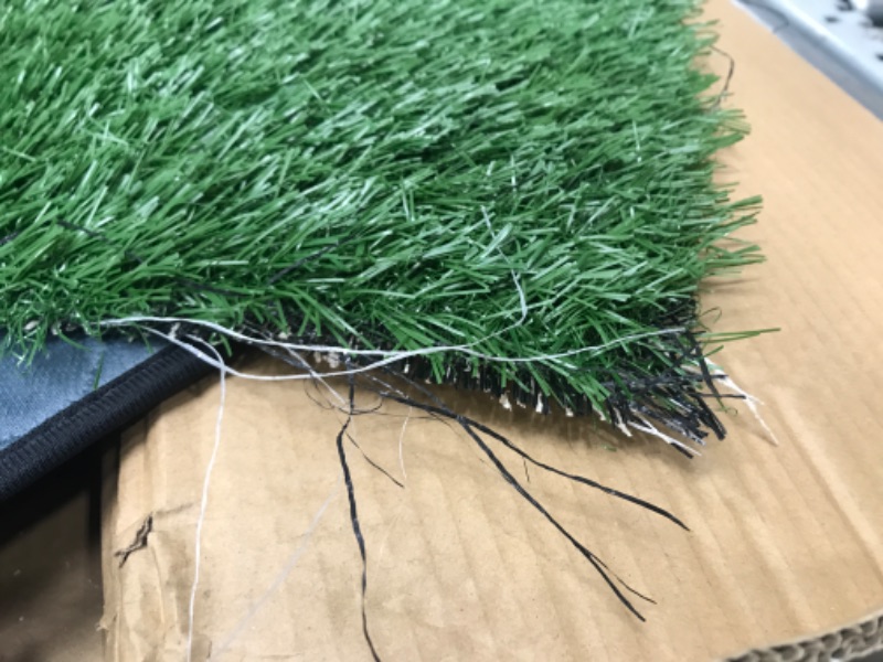 Photo 4 of **USED**
Dog Grass Pet Loo Indoor/Outdoor Portable Potty, Artificial Grass Patch Bathroom Mat and Washable Pee Pad for Puppy Training, Full System with Trays