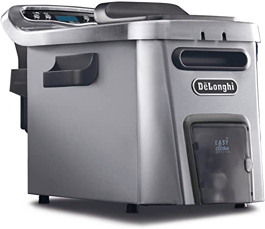 Photo 1 of **DONT TURN ON**
*PARTS ONLY**
De'Longhi Livenza Dual Zone Easy Clean Deep Fryer,