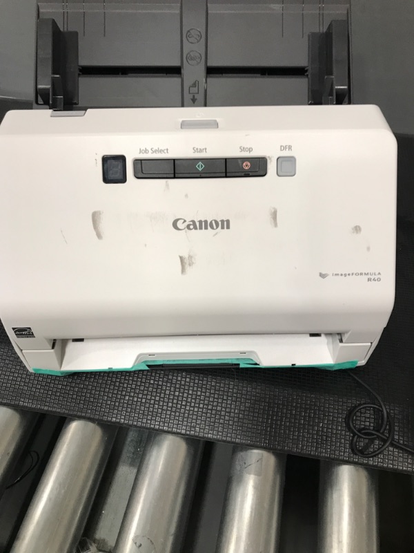 Photo 2 of Canon imageFORMULA R40 Office Document Scanner For PC and Mac, Color Duplex Scanning, Easy Setup For Office Or Home Use, Includes Scanning Software R40 Document Scanner