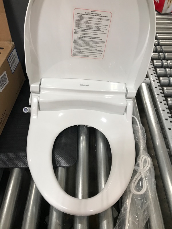 Photo 3 of ****PARTS ONLY****Brondell LE99 Swash Electronic Bidet Seat LE99, Fits Round Toilets, White – Lite-Touch Remote, Warm Air Dryer, Strong Wash Mode, Stainless-Steel Nozzle, Saved User Settings & Easy Installation, LE99 LE99 Round