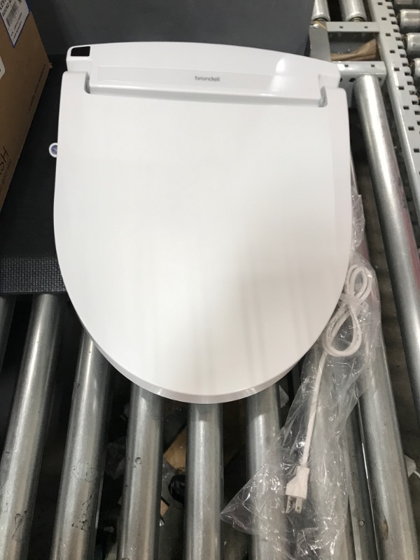 Photo 2 of ****PARTS ONLY****Brondell LE99 Swash Electronic Bidet Seat LE99, Fits Round Toilets, White – Lite-Touch Remote, Warm Air Dryer, Strong Wash Mode, Stainless-Steel Nozzle, Saved User Settings & Easy Installation, LE99 LE99 Round