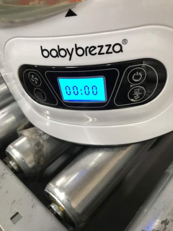 Photo 3 of Baby Brezza Baby Bottle Sterilizer and Dryer Machine – Electric Steam Sterilization - Universal Fit - Pacifiers, Glass, Plastic, and Newborn Feeding Bottles