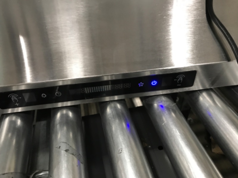 Photo 3 of 36 Inch Under Cabinet Range Hood with 900-CFM, 4 Speed Gesture Sensing&Touch Control Panel, Stainless Steel Kitchen Vent