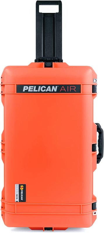 Photo 1 of Pelican Color Case Orange Pelican 1615 Air case with Black Handles & latches. 