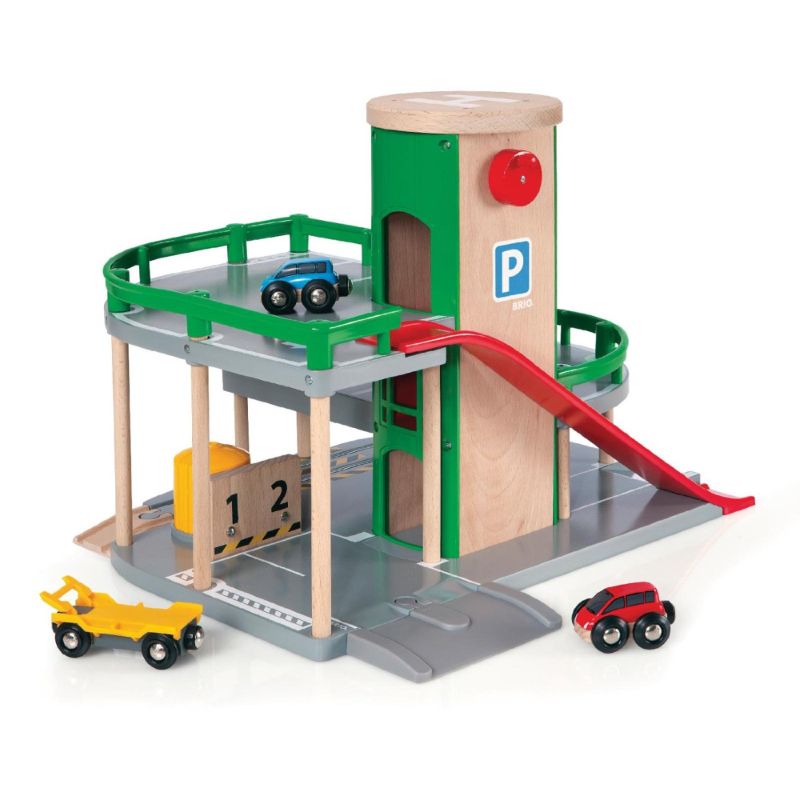 Photo 5 of BRIO World - 33833 Central Fire Station | 12 Piece Toy for Kids with Fire Truck and Accessories for Kids Ages 3 and Up
BRIO Parking Garage- 33204