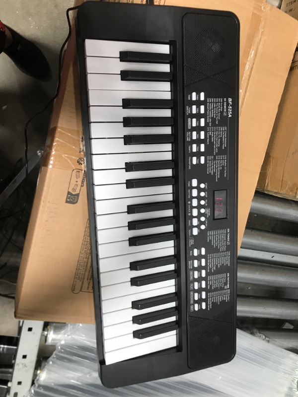 Photo 2 of Beginners Piano Keyboard 37 Keys Portable Electronic Keyboard Piano Built-in Rechargeable Battery Kids Piano with Headphone Jack Learning Musical Instruments Gifts for 3 4 5 6 7 Boys Girls