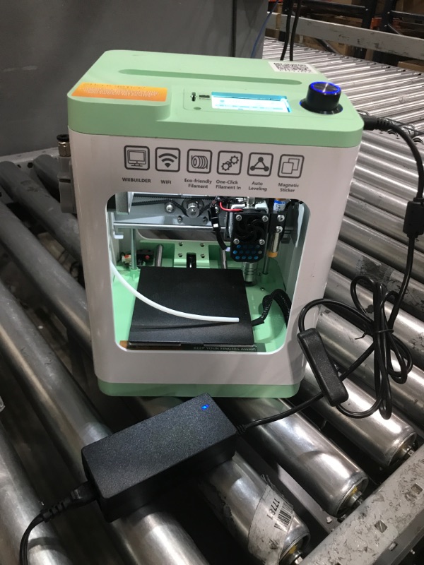 Photo 2 of Entina Tina2S 3D Printers with Wi-Fi Cloud Printing, Fully Assembled and Auto Leveling Mini 3D Printer for Beginners, High Precision Printer with Smart Control and Heated Spring Steel Build Plate Wi-Fi/MicroSD Card/USB