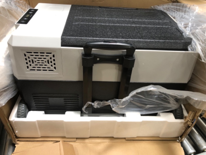 Photo 3 of **PARTS ONLY**
JOYTUTUS 12 Volt Refrigerator, 52 Quart Electric Cooler With 12/24V DC Cord and 110V AC Adapter, -4? to 50?, 50L  WL50(52Quart)