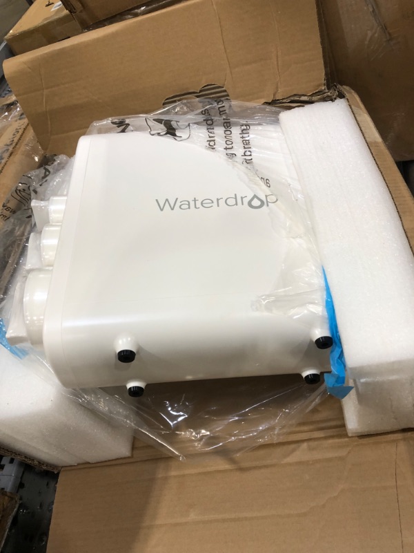 Photo 1 of Waterdrop G3 Reverse Osmosis System, NSF Certified, Tankless RO Water Filter System, Under Sink RO System, TDS Reduction, 400 GPD, Smart LED Faucet, UL Listed Power, FCC Listed, USA Tech G3 400GPD